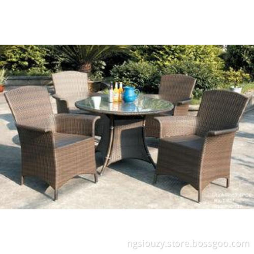 5pcs ratan sofa set
